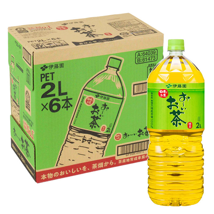 おーいお茶  緑茶 1箱（2L×6本）