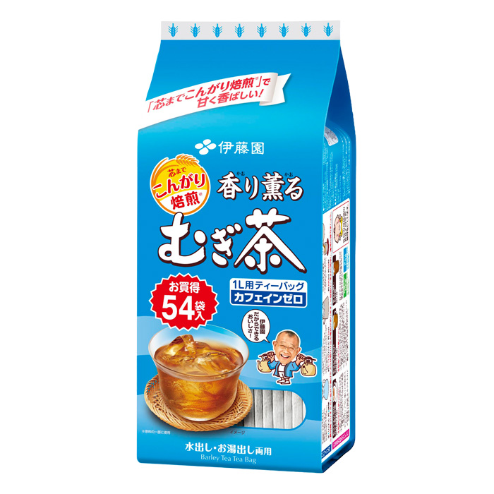香り薫るむぎ茶ティーバッグ 54袋 405g