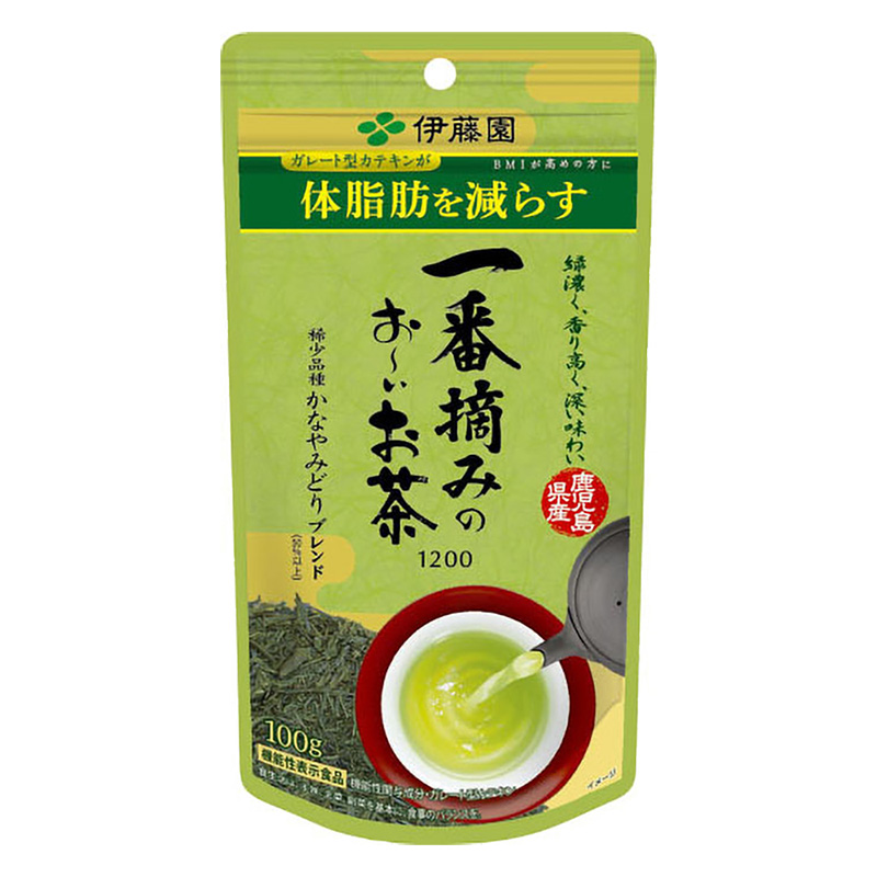一番摘みのおーいお茶 かなやみどりブレンド 100g