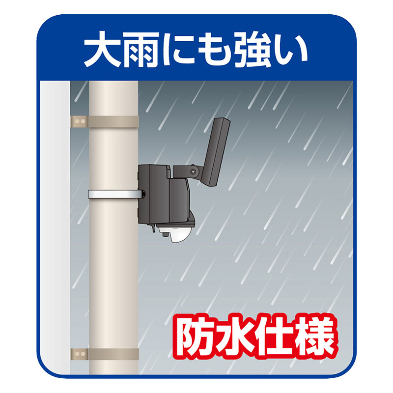乾電池式センサーライト 3灯 ESL-313DC