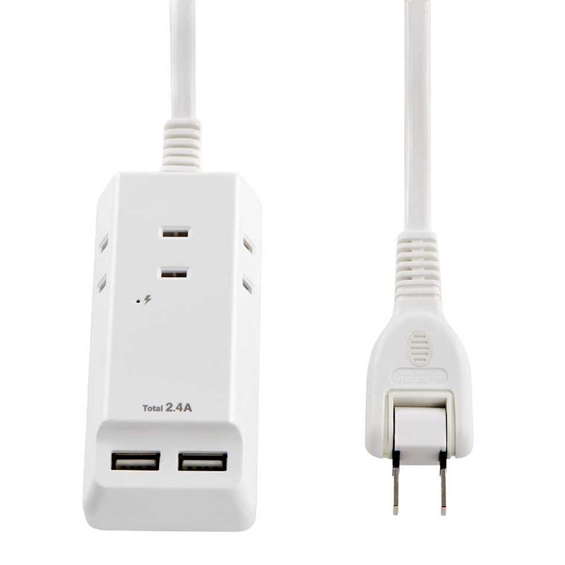 耐雷USB電源タップ1.5m WL-2215SU