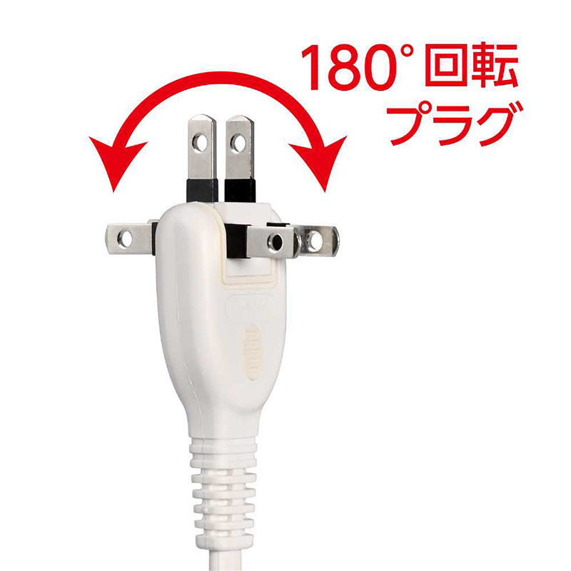耐雷USB電源タップ1.5m WL-2215SU