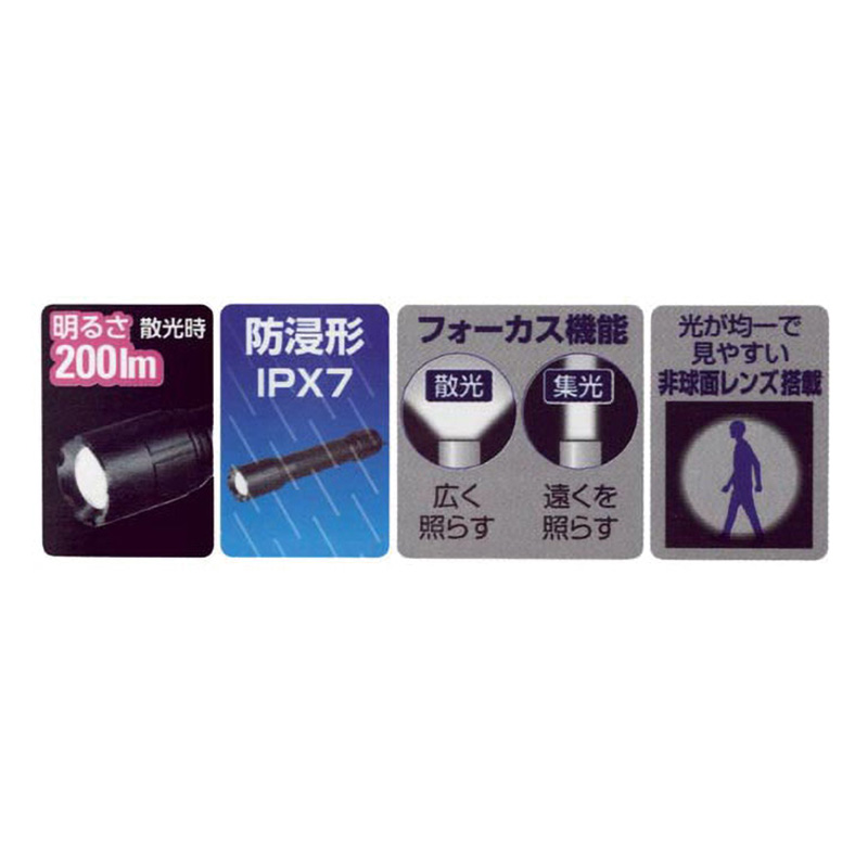 LEDタフアルミライト MM-AL01GM