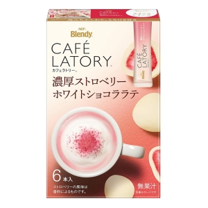 ブレンディ  カフェラトリー 濃厚ストロベリーホワイトショコララテ 6本入