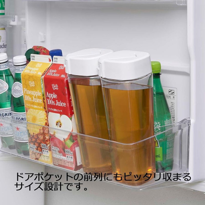 タテヨコ シームレスピッチャー 1.2L ホワイト