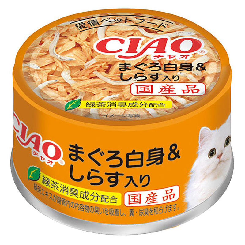 CIAO まぐろ白身&しらす入り 85g