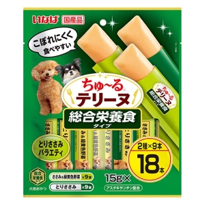ちゅ～るテリーヌ 総合栄養食タイプ とりささみ バラエティ 15g×18P