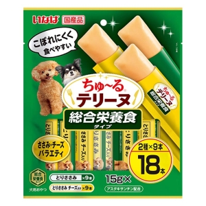 ちゅ～るテリーヌ 総合栄養食タイプ ささみ・チーズ バラエティ 15g×18P