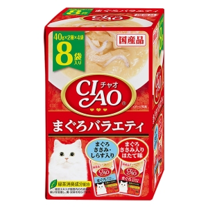 CIAOパウチ 8袋入り まぐろバラエティ 40g×8袋