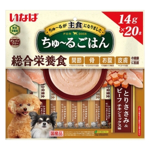 ちゅ～るごはん とりささみビーフ チキンミックス味 14g