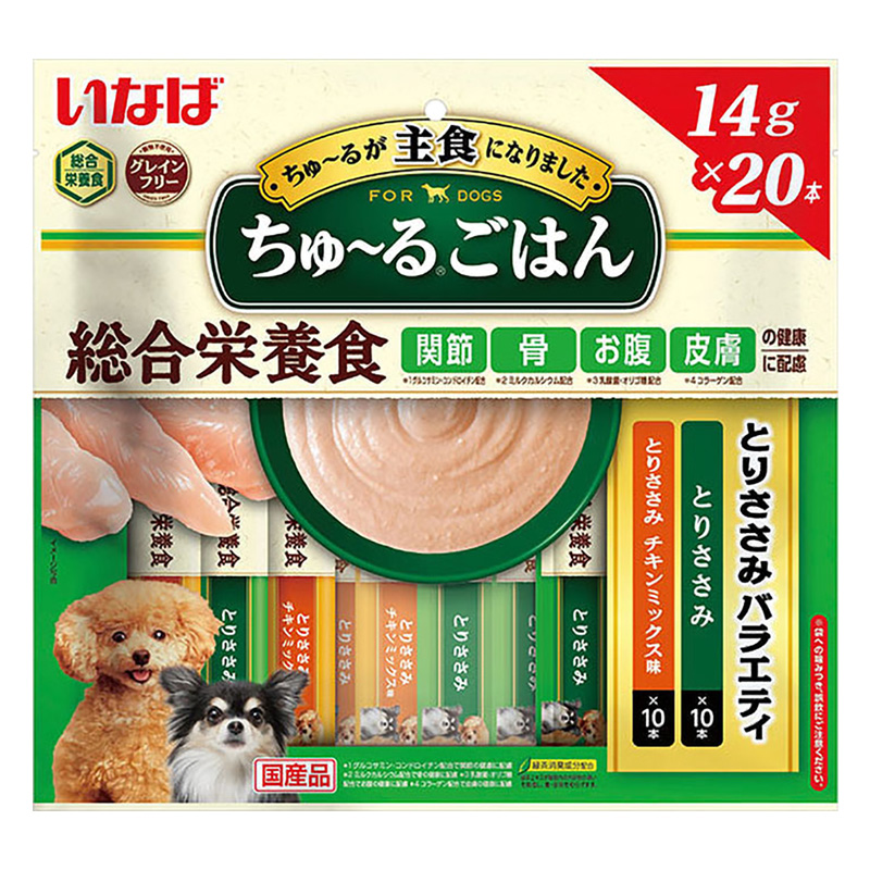 ちゅ~るごはん とりささみバラエティ 14g