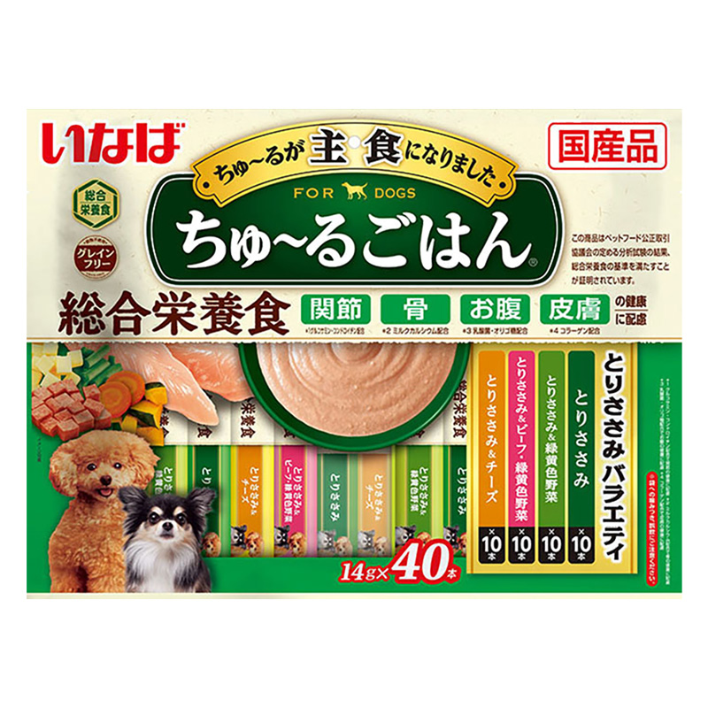 ちゅ~るごはん とりささみバラエティ 14g