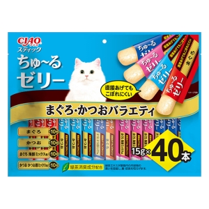 CIAO スティック まぐろ・かつおバラエティ 15g×40本入り