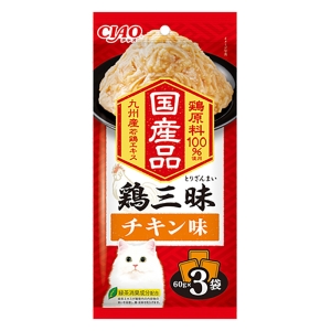 【お取り寄せ商品】CIAO鶏三昧 チキン味 60g×3袋