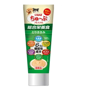 ちゅーぶプレミアム 総合栄養食 とりささみ 80g