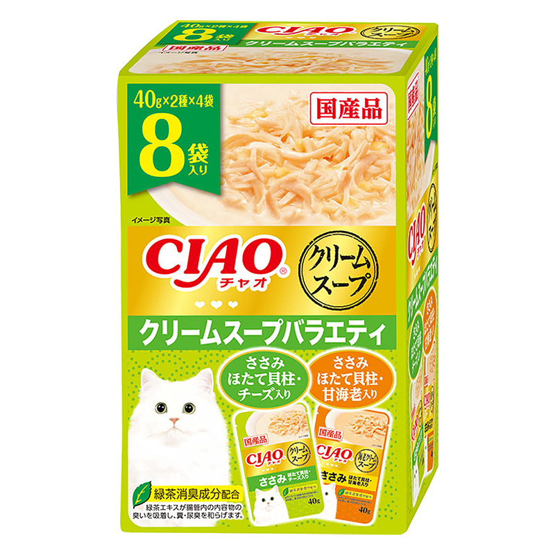 CIAOだしスープ8個パック 40g×8袋