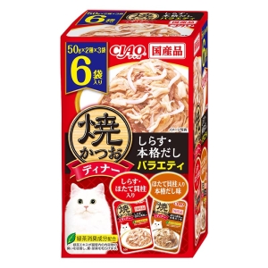 CIAO 焼かつおディナー しらす・本格だし バラエティ 50g×6P