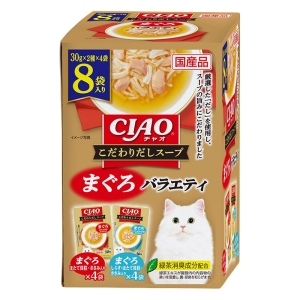 CIAO こだわり だしスープ まぐろ バラエティ 30g×8P