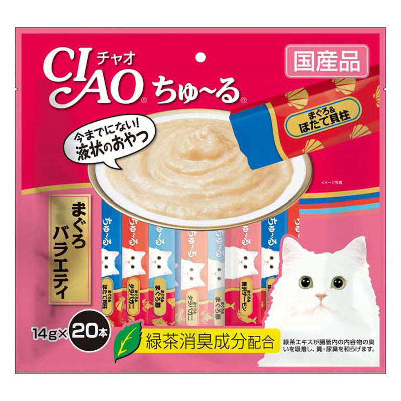 CIAO ちゅ～る まぐろバラエティ 14g×20本入