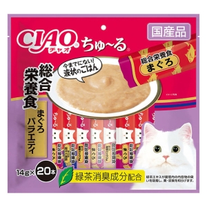 CIAO ちゅ～る 総合栄養食 まぐろ バラエティ 14g×20本入