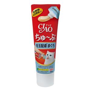 CIAO ちゅ~ぶ 毛玉配慮まぐろ 80g