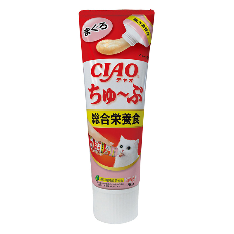 CIAO ちゅ~ぶ 総合栄養食まぐろ 80g