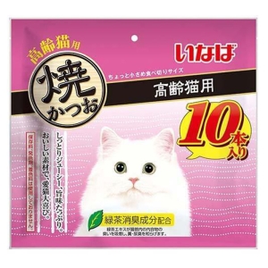 焼かつお 高齢猫用 10本入り