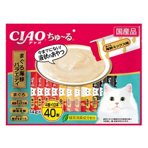 CIAO ちゅ~る まぐろ海鮮 バラエティ 14g×40本入