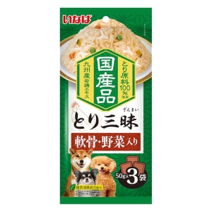 とり三昧 軟骨・野菜入り 50g×3袋