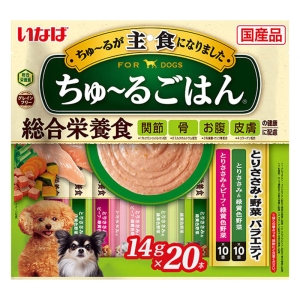 ちゅ～るごはん とりささみ・野菜バラエティ 14g