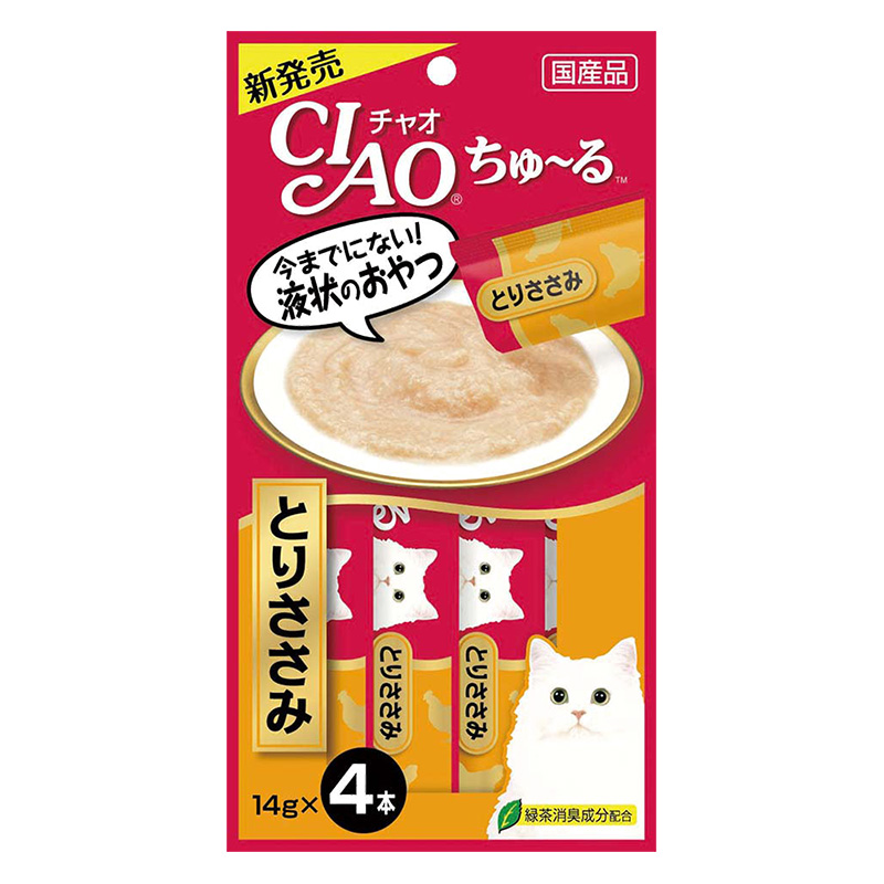 CIAO ちゅ~る とりささみ 14g×4本入