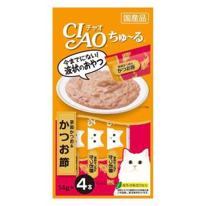 CIAO ちゅ~る 宗田かつお&かつお節 14g×4本入