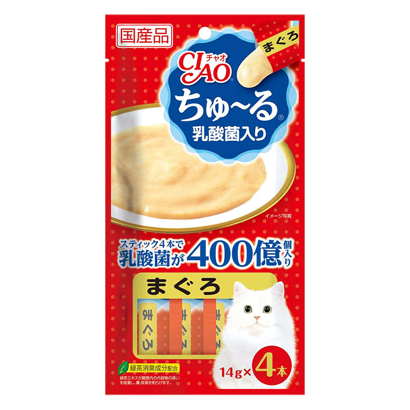 CIAO ちゅ~る 乳酸菌入り まぐろ 14g