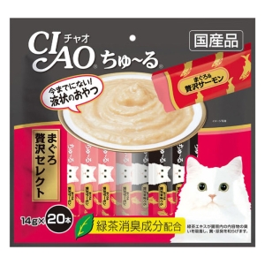 CIAO ちゅ~る まぐろ贅沢セレクト 14g×20本入