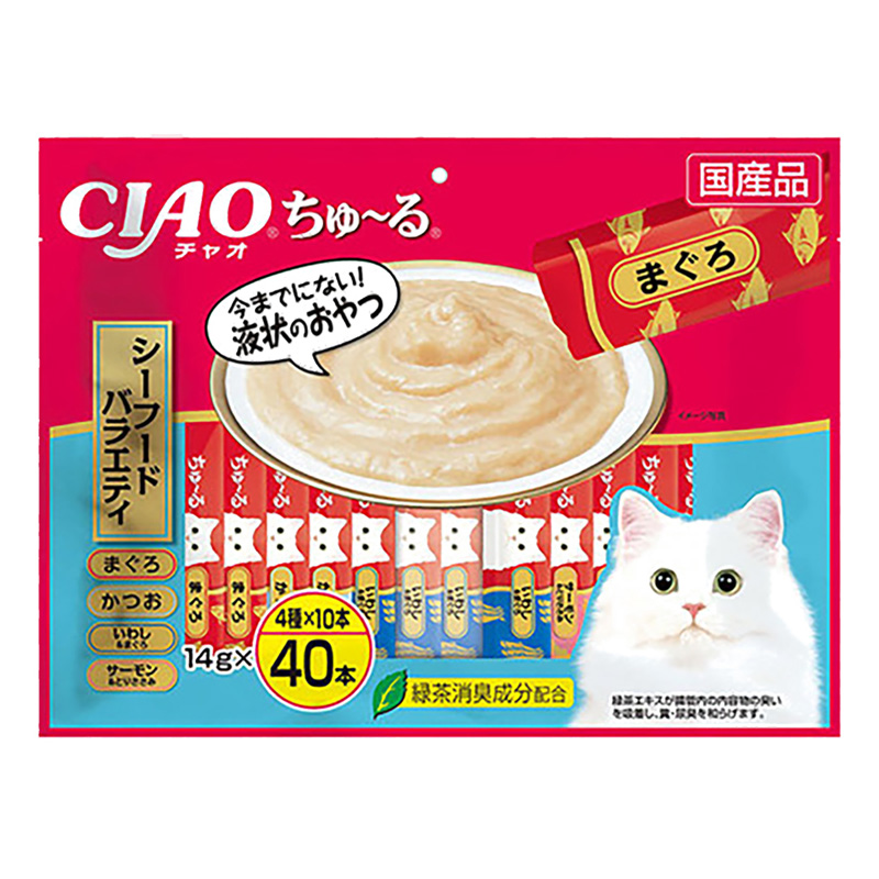 CIAO ちゅ~る シーフードバラエティ 14g
