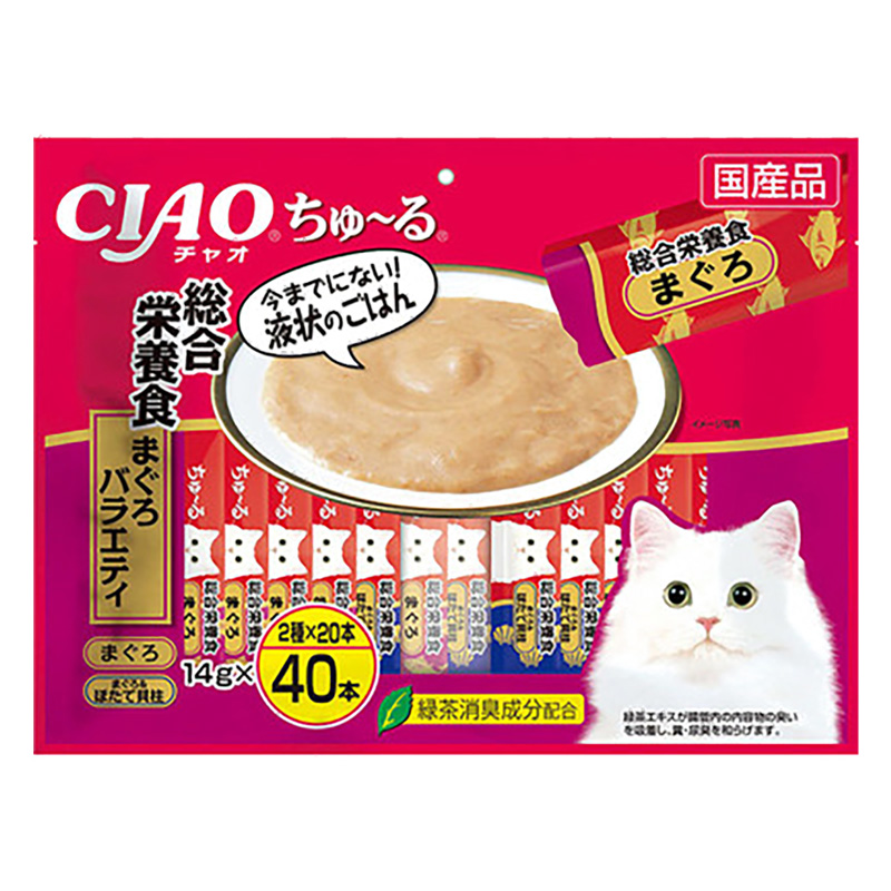 CIAO ちゅ~る 総合栄養食 まぐろバラエティ 14g