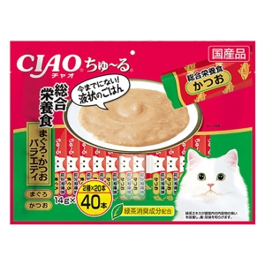 CIAO ちゅ~る 総合栄養食まぐろ・かつおバラエティ 14g