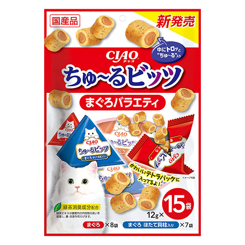 CIAO ちゅ~るビッツ まぐろバラエティ 12g