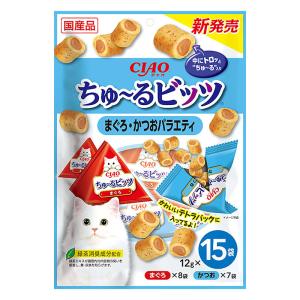 CIAO ちゅ~るビッツ まぐろ・かつおバラエティ 12g