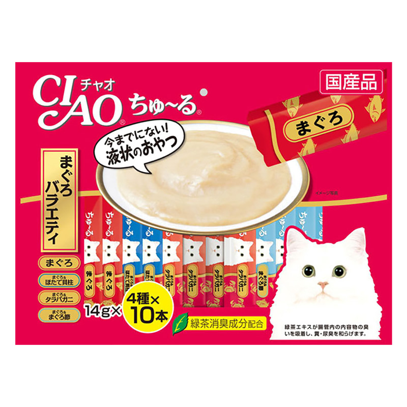 CIAO ちゅ~る まぐろバラエティ 14g