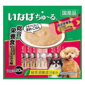 Wanちゅ~る 総合栄養食とりささみビーフミックス味 14g×20本 14g