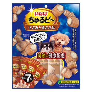 ちゅるビ~ ささみと焼ささみ関節の健康維持配慮 10g×7P
