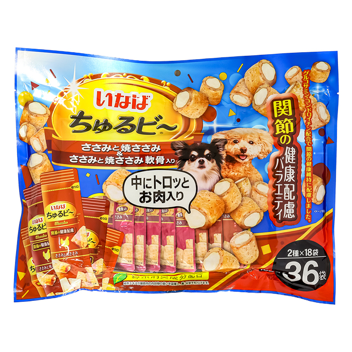 ちゅるビ~ 関節の健康配慮バラエティ 10g×36袋