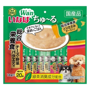 Wanちゅ～る 総合栄養食 チーズ・野菜バラエティ 14g