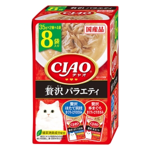 CIAOパウチ 贅沢バラエティ 8袋 35g