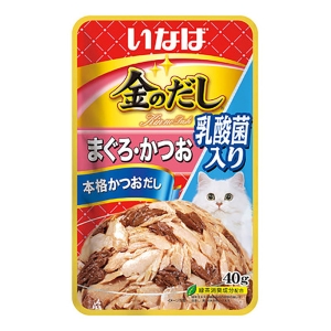 【お取り寄せ商品】金のだしパウチ 乳酸菌入り まぐろ・かつお 40g