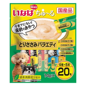 Wanちゅ～る スリムとりささみバラエティ 14g×20P