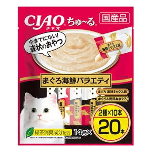 【お取り寄せ商品】CIAO ちゅ～る まぐろ海鮮バラエティ 14g