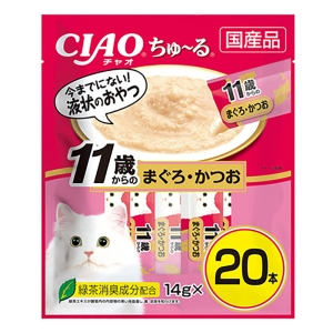 CIAO ちゅ~る 11歳からのまぐろ・かつお 14g×20本入