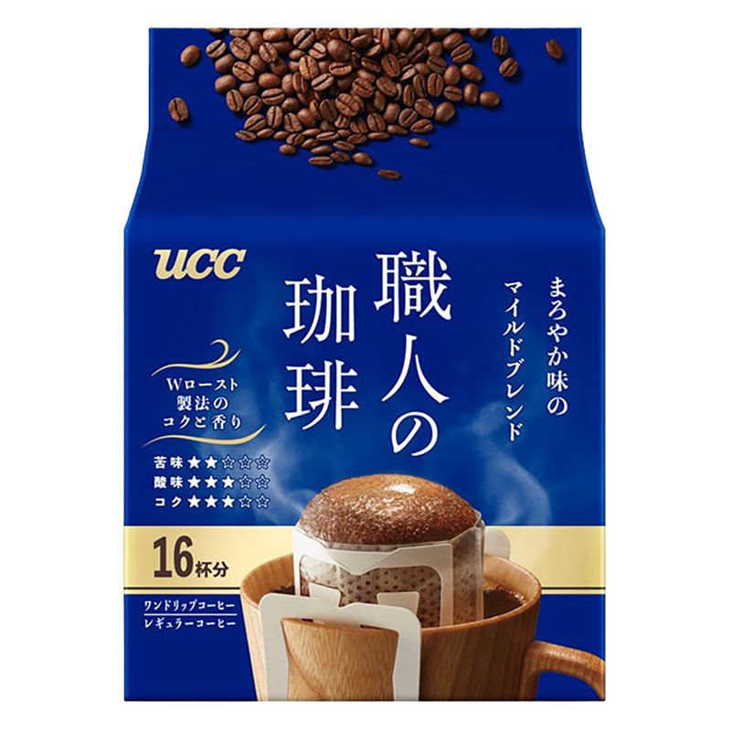 職人の珈琲 ワンドリップコーヒー まろやか味のマイルドブレンド 16杯